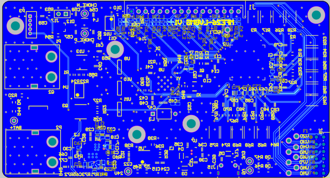 LVBMS bottom copper layout