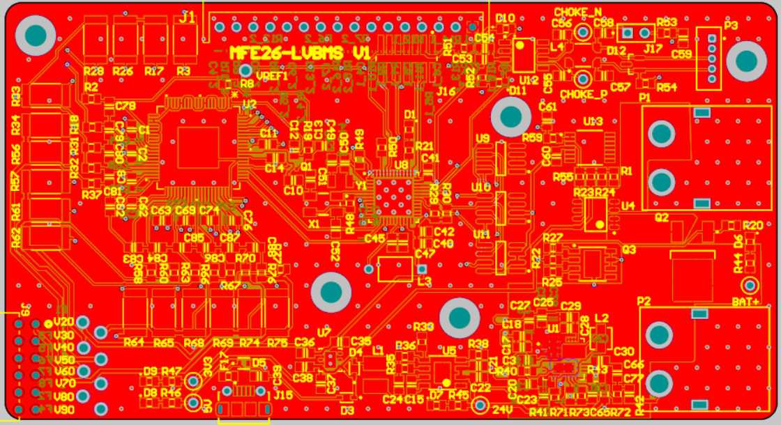 LVBMS top copper layout