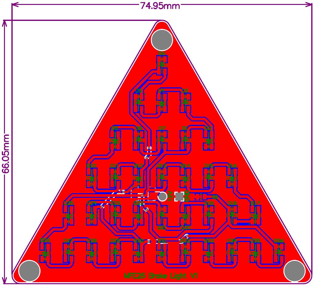 brakelight schematic layout plot